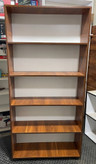 قفسه و کتابخانه عرض 90 عمق 30 ارتفاع 190 پنج طبقه فندوقی