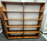 قفسه و کتابخانه عرض 90 عمق 30 ارتفاع 190 پنج طبقه فندوقی
